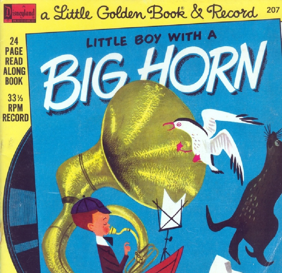 Little Boy with a Big Horn (01),绘本,绘本故事,绘本阅读,故事书,童书,图画书,课外阅读